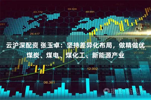 云沪深配资 张玉卓：坚持差异化布局，做精做优煤炭、煤电、煤化工、新能源产业